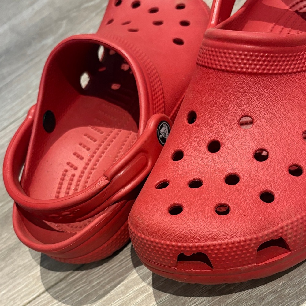 CROCS Red Sandals